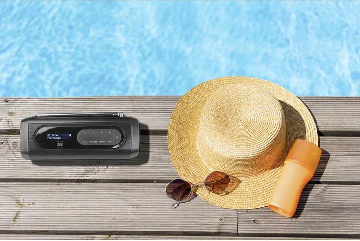 Productafbeelding Dual MCR150 Draagbare Radio DAB+, FM Bluetooth oplaadbaar (DAB+, Bluetooth)
