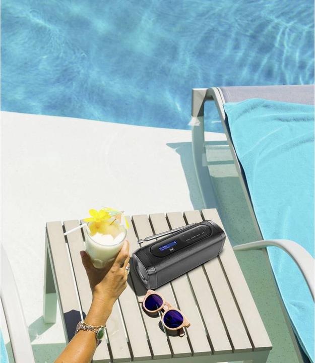 Productafbeelding Dual MCR150 Draagbare Radio DAB+, FM Bluetooth oplaadbaar (DAB+, Bluetooth)
