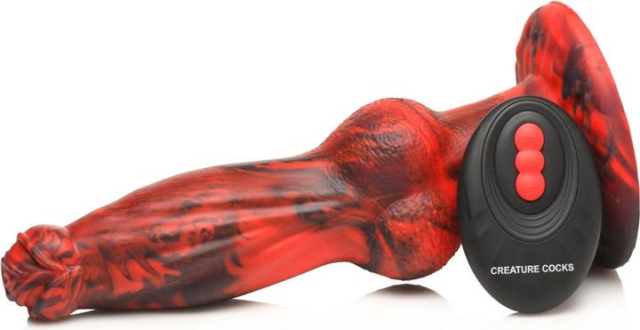 Actual product image Creature Cocks Stossender und Vibrations Dildo