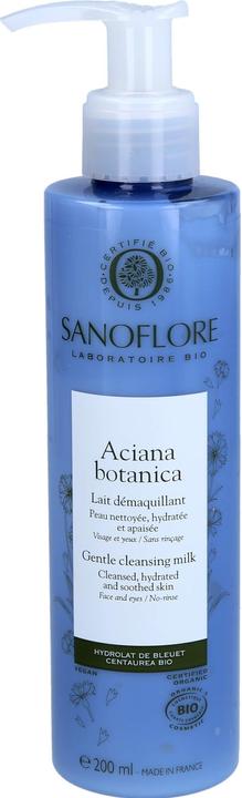 Actual product image Sanoflore Aciana botanica cleansing milk (Cleansing lotion, 200 ml)