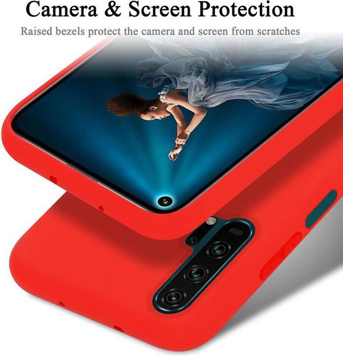 Actual product image Cadorabo TPU Liquid Silicone Case Cover (Honor 20 Pro)