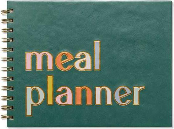 Actual product image Designworks Menu Planner Colorblock (21.6 x 16.5 cm, Hardcover)