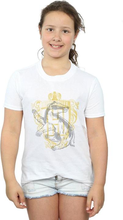 Image du produit - T-shirt HUFFLEPUFF BADGER CREST - Fille (152, 158)