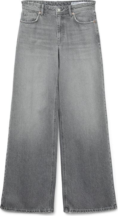 Vero Moda VMREMY Mid Rise Weiter Beinschnitt Jeans Weit geschnitten