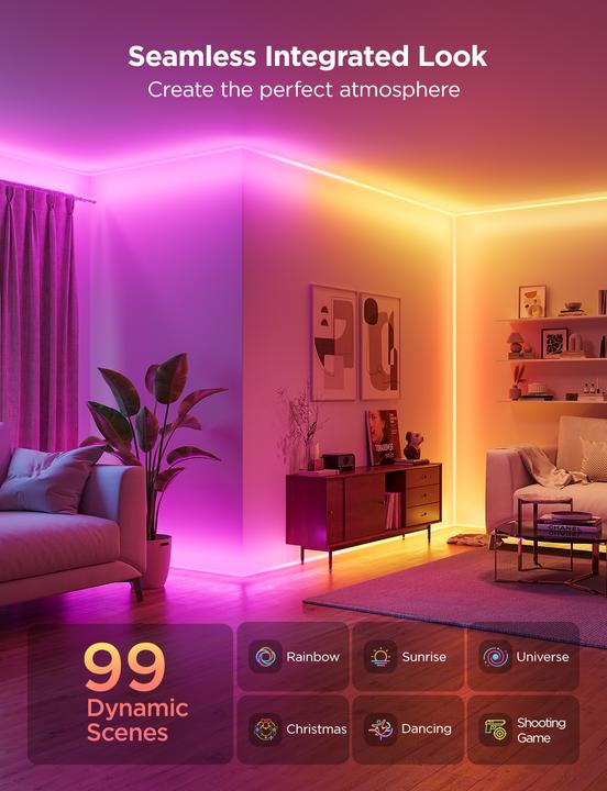 Actual product image Govee Wall light (RGBW, 500 cm, Indoor)