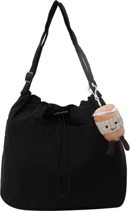 Produktbild Only-Bags.Store Nylon Umhängetasche Leichtgewichtige Tasche Grosse Kapazität Pendler Tote Tasche Crossbody Tasche