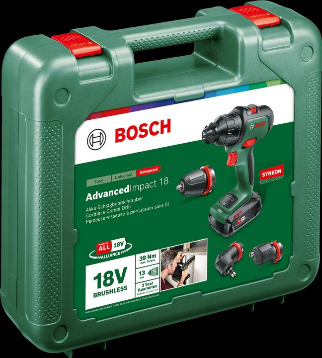Actual product image Bosch Home & Garden AdvancedImpact 18 (Rechargeable battery operated)