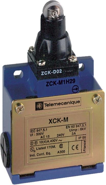 Actual product image TE Sensors Limit Switch with Roller Plunger 1NO+1NC