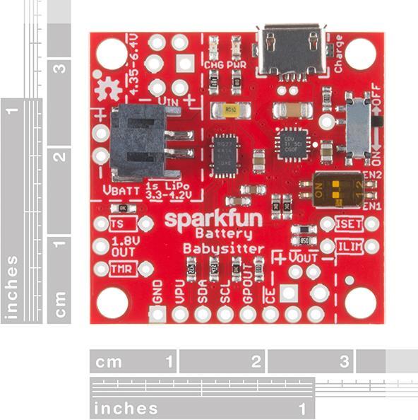 Immagine prodotto SparkFun Battery Babysitter LiPo Battery Manager (Vari)