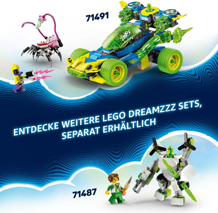 Immagine prodotto LEGO Mateo mit dem Z-Blob Action-Rennwagen (71491, LEGO Dreamzzz)