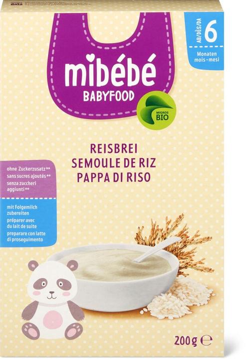 Immagine prodotto Mibébé pappa di riso (200 g)