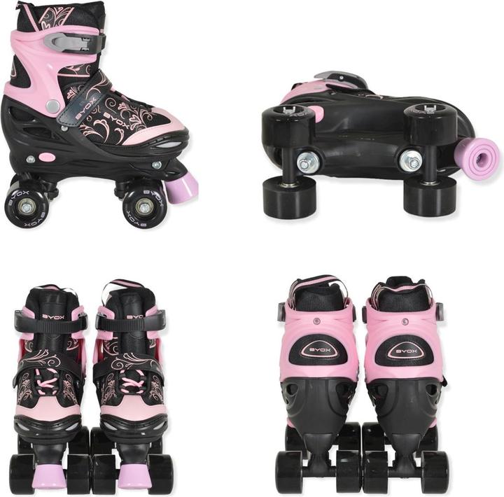 Actual product image Byox rollers 2 en 1, double pink (30, 31, 32, 33)