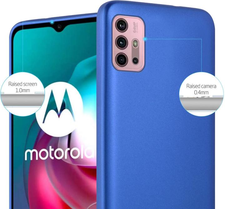 Produktbild Cadorabo TPU Matt Metallic Hülle (Motorola Moto G10, Motorola Moto G30)