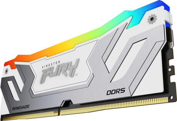 Produktbild Kingston Technology FURY Renegade RGB, 24 GB, 1 x 24 GB, DDR5, 288-pin DIMM (1 x 24GB, 8400 MHz, DDR5-RAM, DIMM)