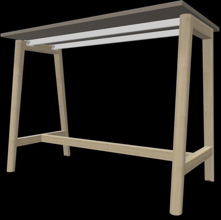Actual product image Narbutas Nova Wood high table (140 x 70 x 105 cm)