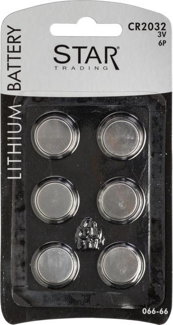 Image du produit Star Trading Pile 6-pack CR2032 (6 pcs, CR2032)
