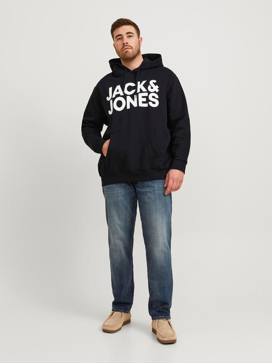 Actual product image Jack & Jones Basic Logo Plus Size Hoodie (XXL)