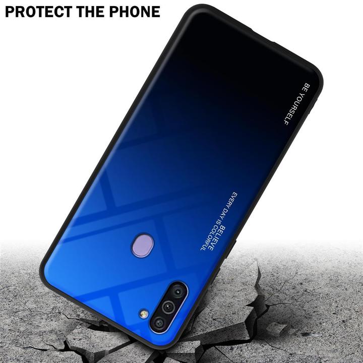 Produktbild Cadorabo TPU 2 Farben Glas Cover (Samsung Galaxy A11, Samsung Galaxy M11)
