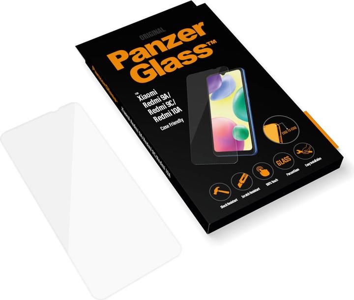 Actual product image PanzerGlass Case Friendly (1 Piece, Xiaomi Redmi 9C)