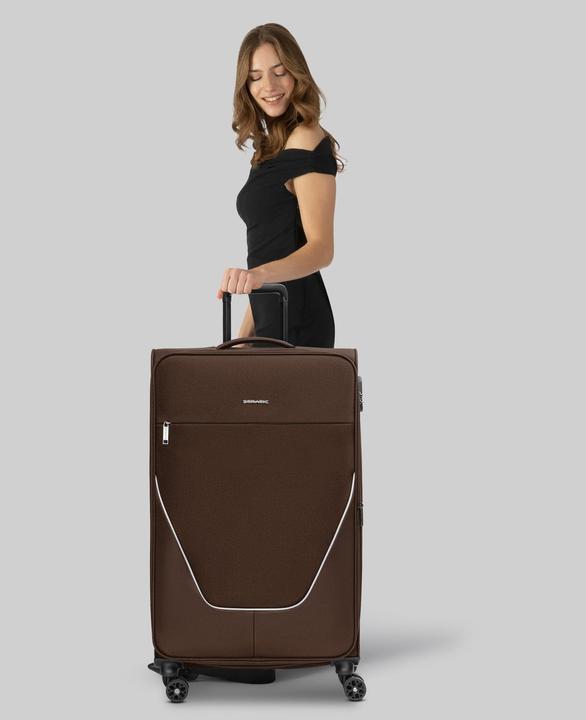 Actual product image Stratic taska 4-Rollen Trolley L 76 cm mit Dehnfalte (118 l, XL (from 140l))