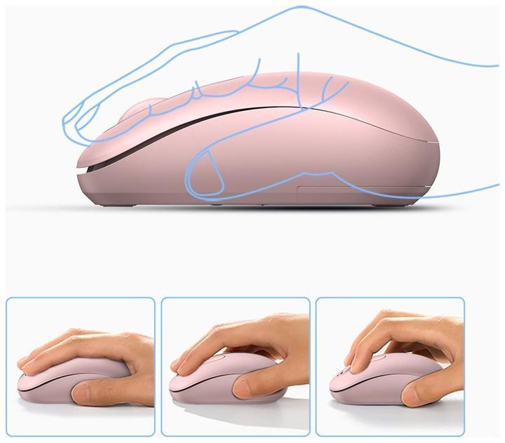 Actual product image Ugreen Wireless mouse 90686 2.4G (cherry pink) (Wireless)