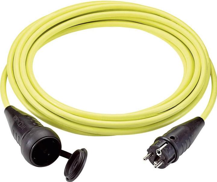 Lapp Cable Power Extension Cable ( Earthing Contact Rubber Plug (5 m, CEE 7/3)