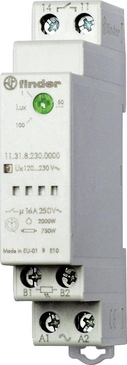 Actual product image Finder Twilight switch 1-100Lux 16A 230VAC 11.31.8.230.0000