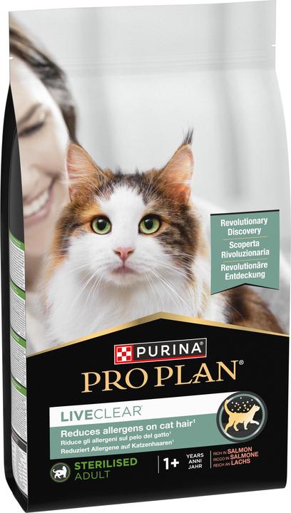 Actual product image Pro Plan Liveclear Sterilised (Adult, 1 pcs., 1400 g)