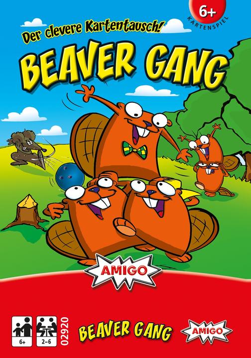 Image du produit Amigo Le gang des castors Le gang des castors (Allemand, Français, Italien)