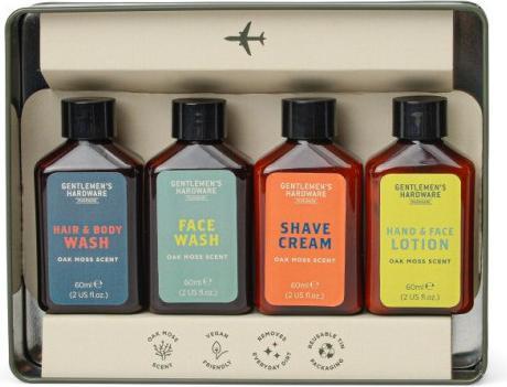 Actual product image Gentlemen's Hardware Travel Ready Kit (Shaving set)