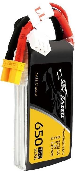 Produktbild Tattu RC-Akku LiPo 650 mAh 7.4 V 75C (7.40 V, 650 mAh)