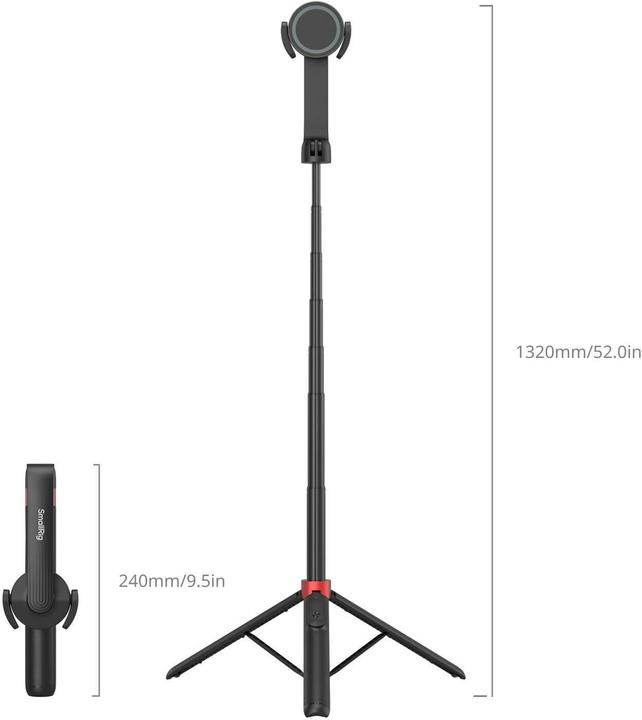 Productafbeelding SmallRig Draagbare Selfie Stick Statief ST-25 Pro 4731 (Plastic)