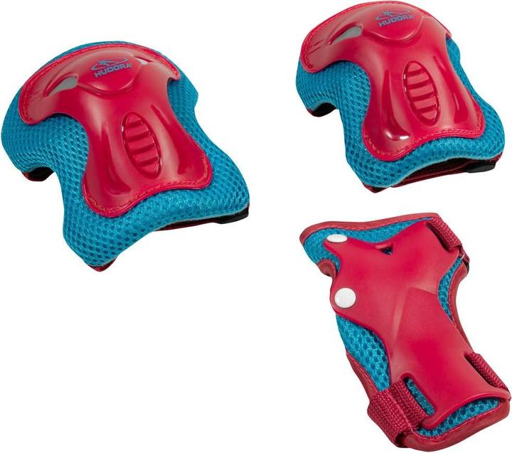 Hudora Kit de protection (XS, Genouillère, Coudes, 4 pièces)