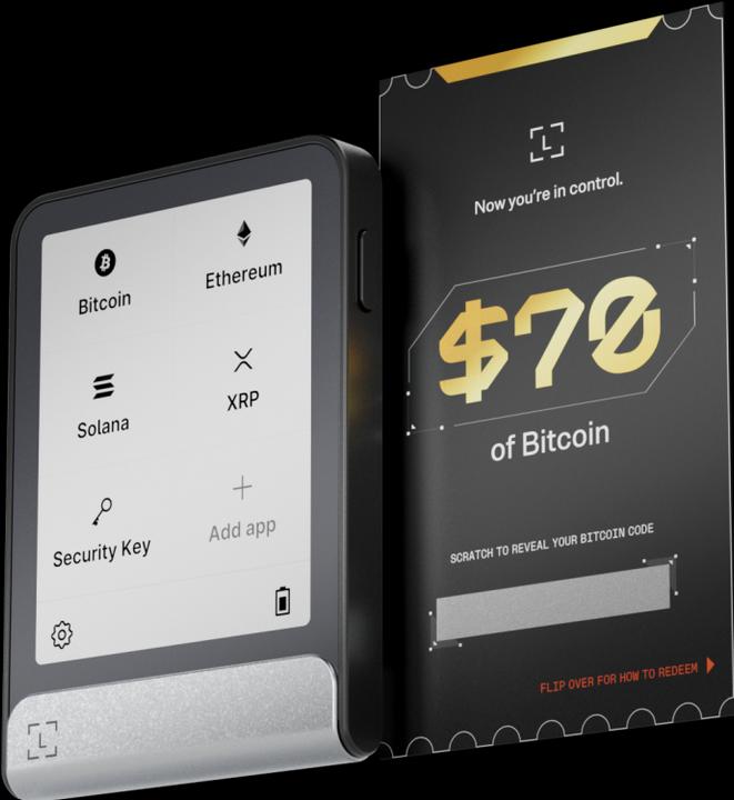 Ledger Flex + 70$ BTC Voucher (Litecoin, Bitcoin, Cardano, Weitere, Dogecoin, TRON, Ethereum Classic, Ripple, Bitcoin Cash)