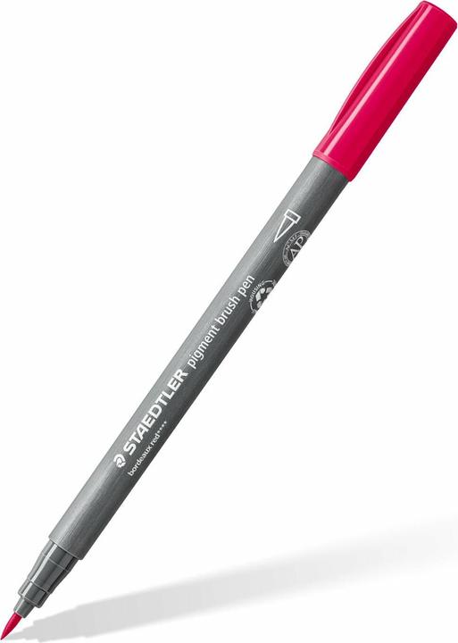 Produktbild Staedtler Fasermaler Pigment Arts Brush Pen Reds & Browns (Rot, 6 x)