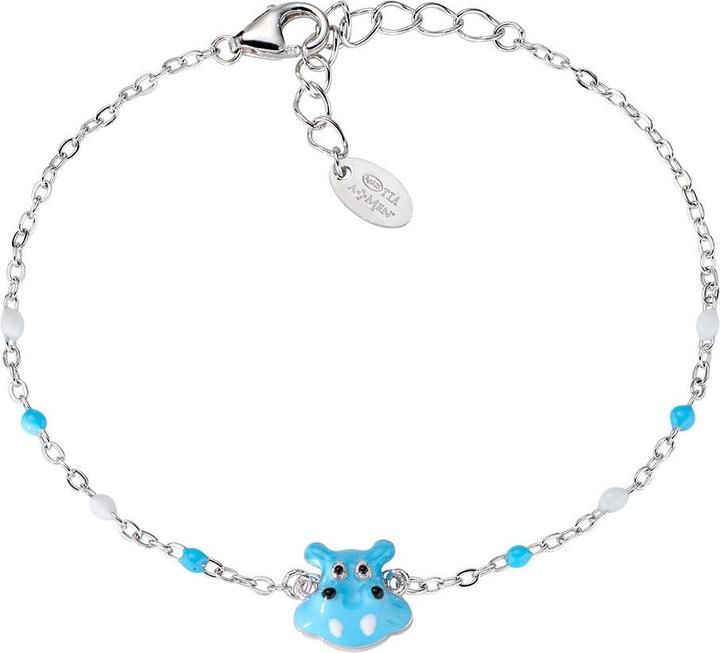 Immagine prodotto Amen Bracciale Hippo Junior (16 cm, Smalto, Argento 925)