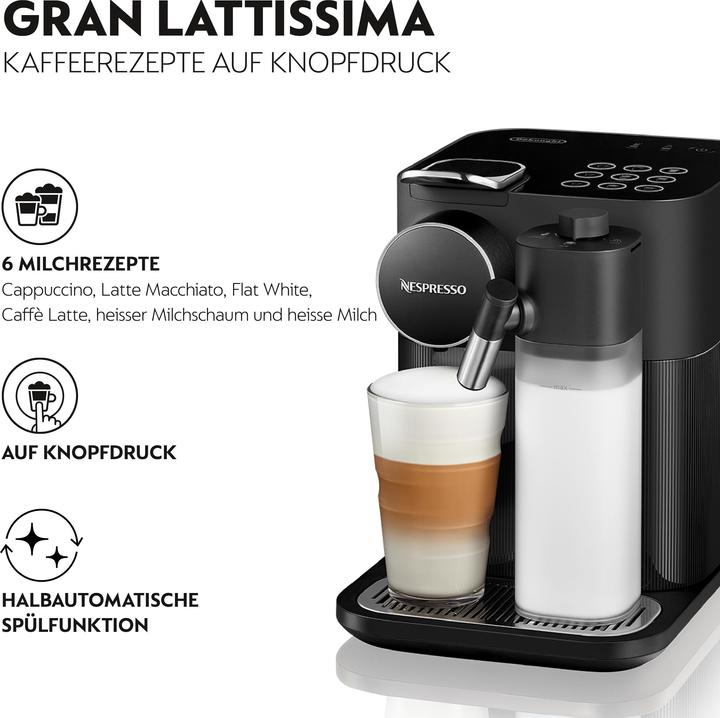 Image du produit De'Longhi Nespresso Gran Lattissima (NESPRESSO Original)