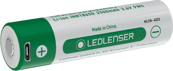 Immagine prodotto Ledlenser Batteria Li-Ion ricaricabile direttamente via USB 3,6 V / 2500 mAh