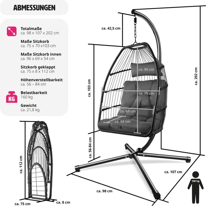 Produktbild tectake Ariane (160 kg)