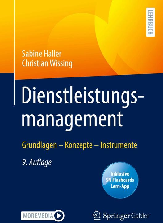 Image du produit Dienstleistungsmanagement (Allemand, Sabine Haller, Christian Wissing, 2022)