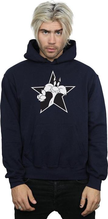 Produktbild Looney Tunes Sylvester Mono Star Kapuzenpullover (XL)