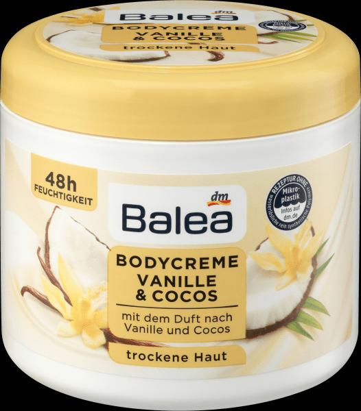 dm Balea Bodycreme Vanille & Cocos (Körpercreme, 500 ml)