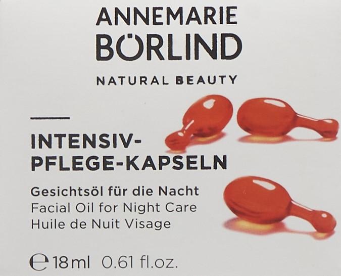 Produktbild Annemarie Börlind Stärkende Intensivpflege Intensiv Pflege Kapseln (18 ml, Nachtcreme)