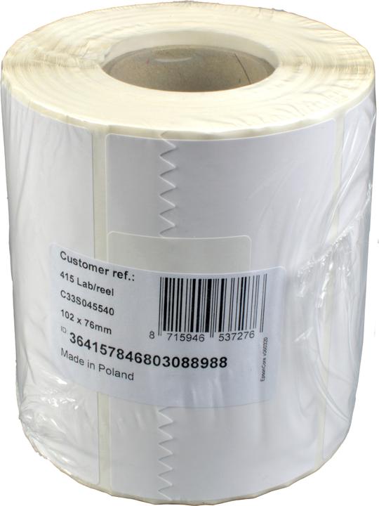 Actual product image Epson High Gloss Label 102 mm x 76 mm