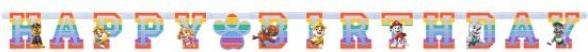 Actual product image Haza Witbaard PAW Patrol Letter Garland, 180cm