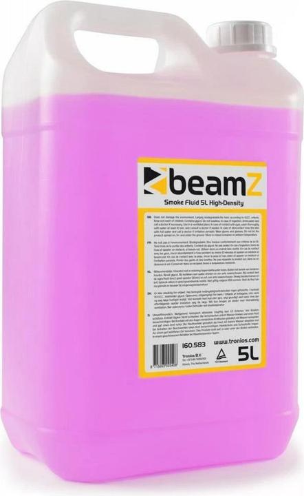 BeamZ Fluide de brouillard 5L rose haute densité (Liquide de brouillard)