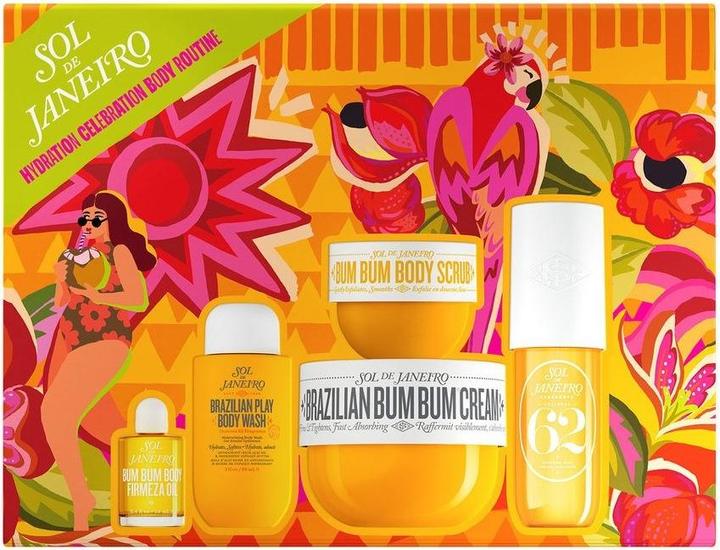 Actual product image Sol de Janeiro Hydration Celebration Body Routine Set (Body care set)
