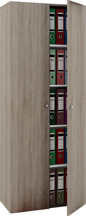 Produktbild VCM Holz Büromöbel Aktenschrank Vandol mit Drehtüren (70 x 40 x 178 cm)
