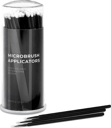 Produktbild NoName Microbrush Applikatoren 100 Stück Wimpern Einweg Extensions 2.5mm