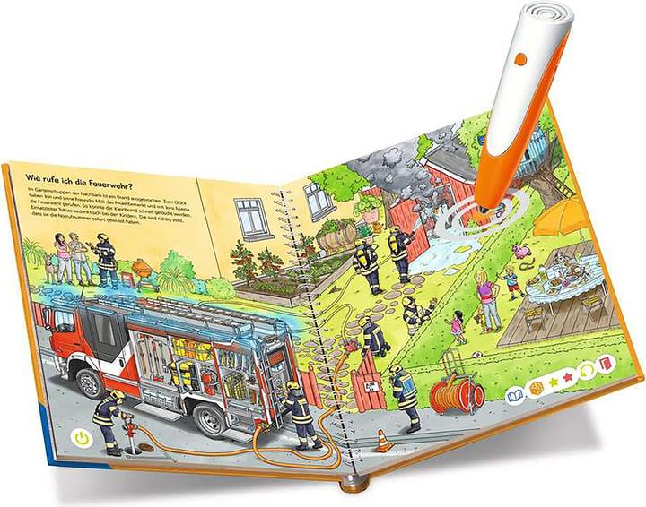 Produktbild tiptoi Bei der Feuerwehr (Deutsch, Daniela Flucht, Niklas Böwer, 2022)
